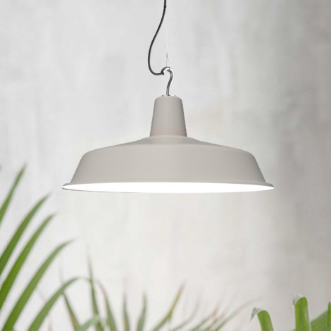 Suspension extérieure crochet beige - Made in France|Suspensions|Lampe Avenue