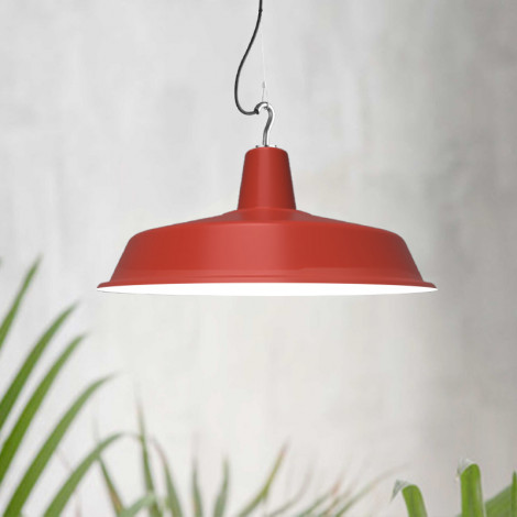 Suspension extérieure crochet rouge - Made in France|Suspensions|Lampe Avenue