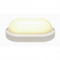 TERANG 2 applique et plafonnier ovale blanc 11W LED 3000K|Appliques murales|Lampe Avenue