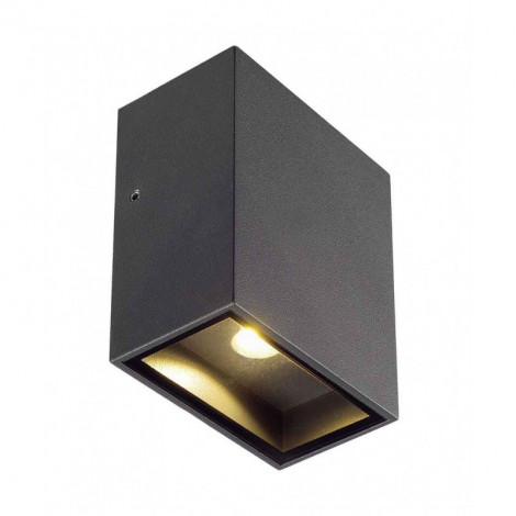 QUAD 1 XL applique carrée anthracite LED 1x32W 3000K IP44|Appliques murales|Lampe Avenue