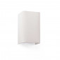 Petite applique coton rectangulaire crème|Appliques murales|Lampe Avenue