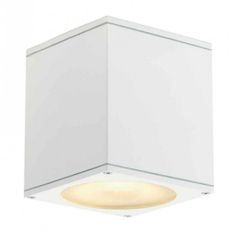 BIG THEO OUT plafonnier carré blanc ES111 max 75W|Plafonnier|Lampe Avenue