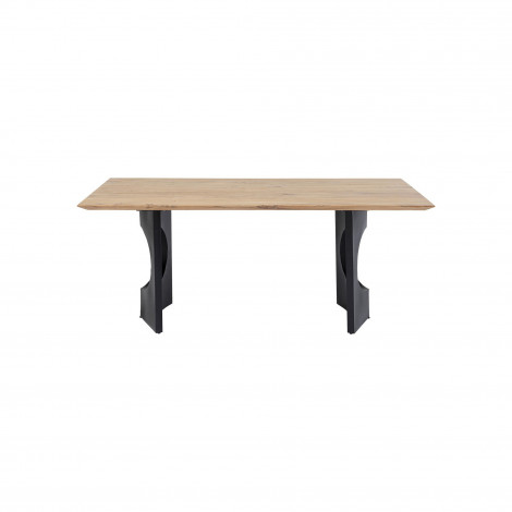 Table Symphony Oho 180x90cm pieds noirs Kare Design|Table|Kare