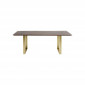 Table Symphony noyer laiton 200x100cm Kare Design|Table|Kare