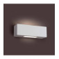 Aplique murale blanche Cheras 1 ampoule|Appliques murales|Luminaire Center