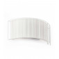 Aplique murale blanche Linda 2 ampoules|Appliques murales|Luminaire Center