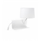 Aplique murale blanche Handy h55 1 ampoule|Appliques murales|Luminaire Center