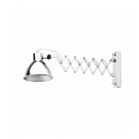 Aplique murale chrome Petra 1 ampoule|Appliques murales|Luminaire Center