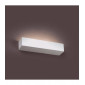 Aplique murale blanche Eaco 2 ampoules|Appliques murales|Luminaire Center