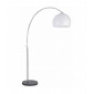 Lampadaire 1 ampoule Arcs, en chrome, marbre noir et thermoplastique blanc|Lampadaire|Luminaire Center