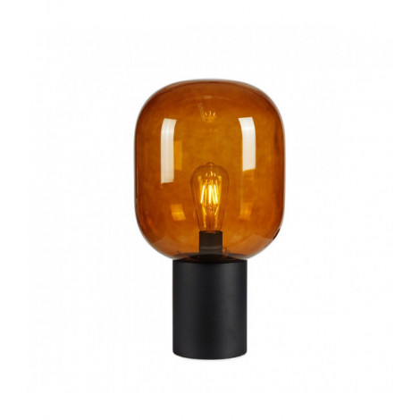 Lampe de table globe Brooklyn Métal Noir 1 ampoule 44cm|Lampes à poser|Luminaire Center