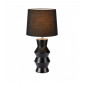 Lampe de table Sienna Céramique Noir 1 ampoule 46cm|Lampes à poser|Luminaire Center