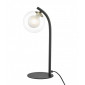 Lampe de table globe Remy Noir 1 ampoule 38cm|Lampes à poser|Luminaire Center