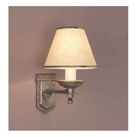 Lampe avec abat jour Tudor Bronze 1 ampoule 16cm|Lampes à poser|Luminaire Center