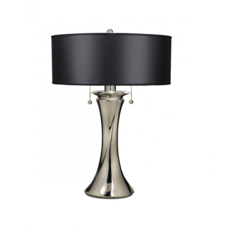 Lampe de table Manhattan Nickel poli|Lampes à poser|Luminaire Center