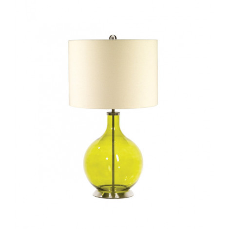 Lampe de table Orb Verre Citron vert|Lampes à poser|Luminaire Center