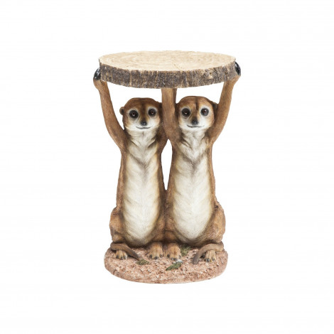 Table d'appoint Animal Suricates Kare Design|Chevet|Kare