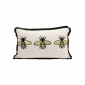 Coussin blanc trois abeilles Kare Design|Coussins|Kare