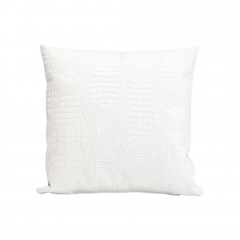 Coussin Croco blanc Kare Design|Coussins|Kare