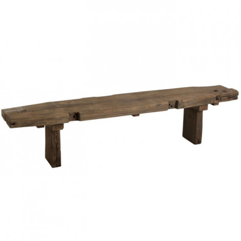 Banc Vintage en Bois "Perceval" 180cm Marron|Banquettes / Bancs / Poufs|Paris Prix