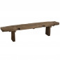 Banc Vintage en Bois "Perceval" 180cm Marron|Banquettes / Bancs / Poufs|Paris Prix