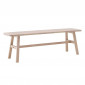 Banc en Bois "Halso" 140cm Naturel|Banquettes / Bancs / Poufs|Paris Prix