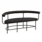 Banc Design "Stallhagen X Josefin" 165cm Noir|Banquettes / Bancs / Poufs|Paris Prix