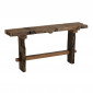 Console Vintage en Bois "Perceval" 150cm Marron|Console|Paris Prix