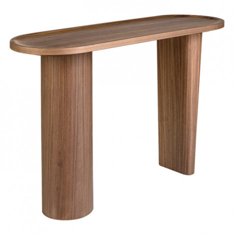 Console Ovale Design "Edwardo" 120cm Naturel|Console|Paris Prix