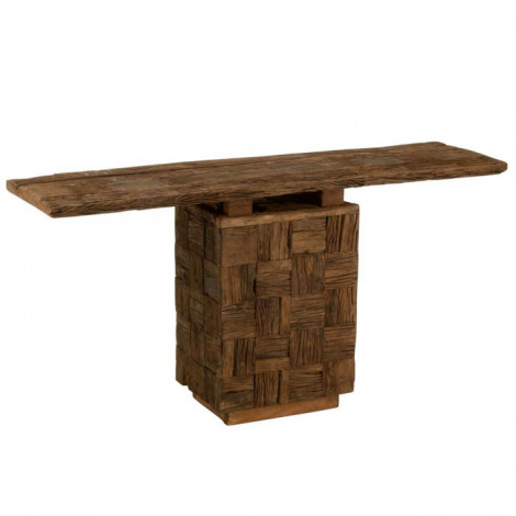 Console en Bois "Woody" 150cm Marron|Console|Paris Prix