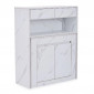 Console Extensible "Malavita" 40-176cm Blanc|Console|Paris Prix