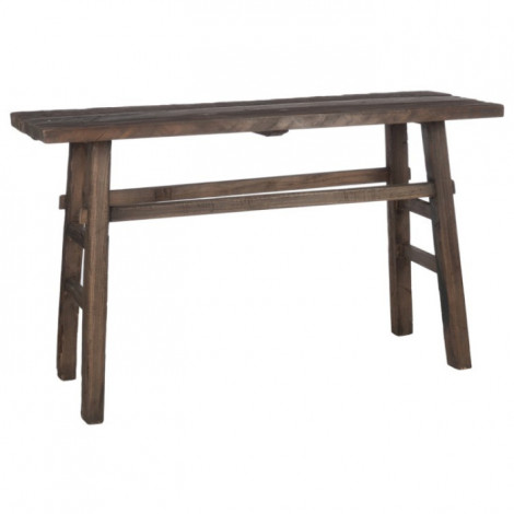 Console en Bois "Janko" 140cm Marron|Console|Paris Prix