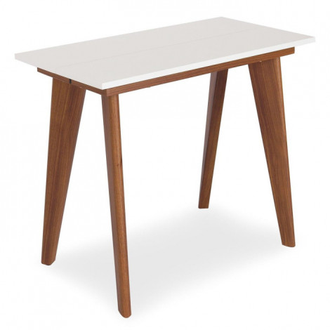 Table Console Extensible "Ève" 45-195cm Blanc|Console|Paris Prix