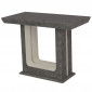 Table Console Extensible Effet Béton "Rui" 50-250cm Gris|Console|Paris Prix