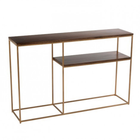 Console 2 Parties Design "Rafi" 114cm Marron|Console|Paris Prix