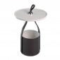 Table d'Appoint Design "Solal" 63cm Chocolat|Table Basse|Paris Prix