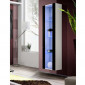 Vitrine LED Murale Design "Fly II" 170cm Noir & Blanc|Vaisselier|Paris Prix