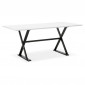 Table Design en Bois "Trinidad" 180cm Blanc|Table|Paris Prix