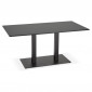 Table Design "Alabama" 160cm Noir|Table|Paris Prix