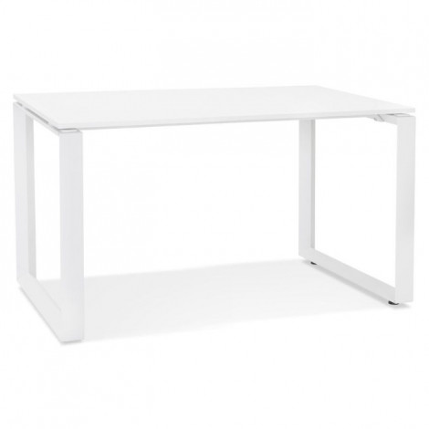 Bureau Design "Abigano" 120cm Blanc|Bureau|Paris Prix