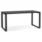 Bureau Design "Abigano" 160cm Noir|Bureau|Paris Prix