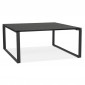 Bureau Design "Abigano" 140cm Noir|Bureau|Paris Prix