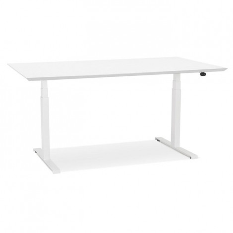 Bureau Électronique Ergonomique "Kio" 150cm Blanc|Bureau|Paris Prix