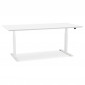 Bureau Électronique Ergonomique "Kio" 180cm Blanc|Bureau|Paris Prix