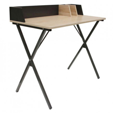 Bureau Design "Brice" 90cm Noir|Bureau|Paris Prix