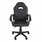 Chaise de Bureau "Racer Gamer" 94-106cm Noir|Chaises et Fauteuils|Paris Prix