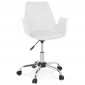 Fauteuil de Bureau Design "Rawasa" 82cm Blanc|Chaises et Fauteuils|Paris Prix