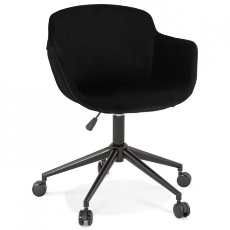 Fauteuil Design "Laurie" 80cm Noir|Chaises et Fauteuils|Paris Prix