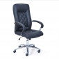 Fauteuil de Bureau Design "Joni" 115-125cm Noir|Chaises et Fauteuils|Paris Prix