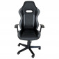 Fauteuil de Bureau Design "Invest" 66cm Noir|Chaises et Fauteuils|Paris Prix